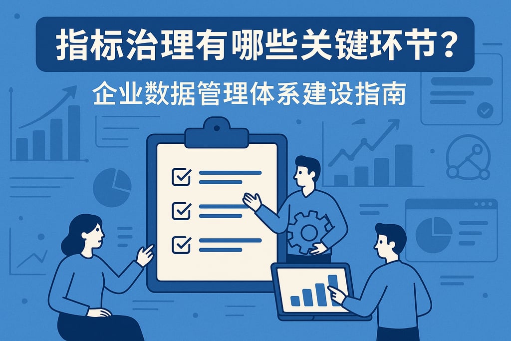 指标治理有哪些关键环节？企业数据管理体系建设指南