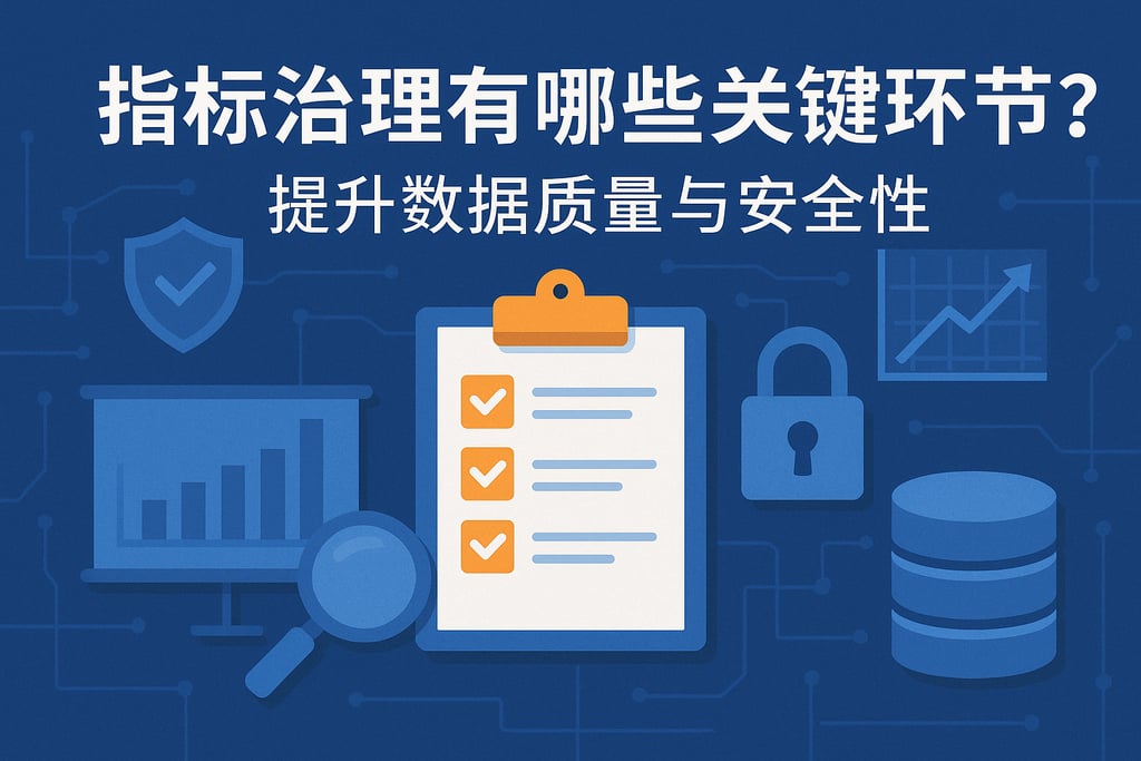 指标治理有哪些关键环节？提升数据质量与安全性