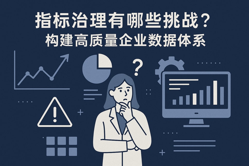 指标治理有哪些挑战？构建高质量企业数据体系