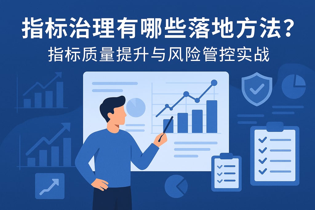 指标治理有哪些落地方法？指标质量提升与风险管控实战