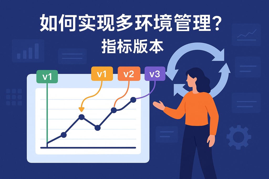 指标版本如何实现多环境管理？指标平台支持企业敏捷迭代