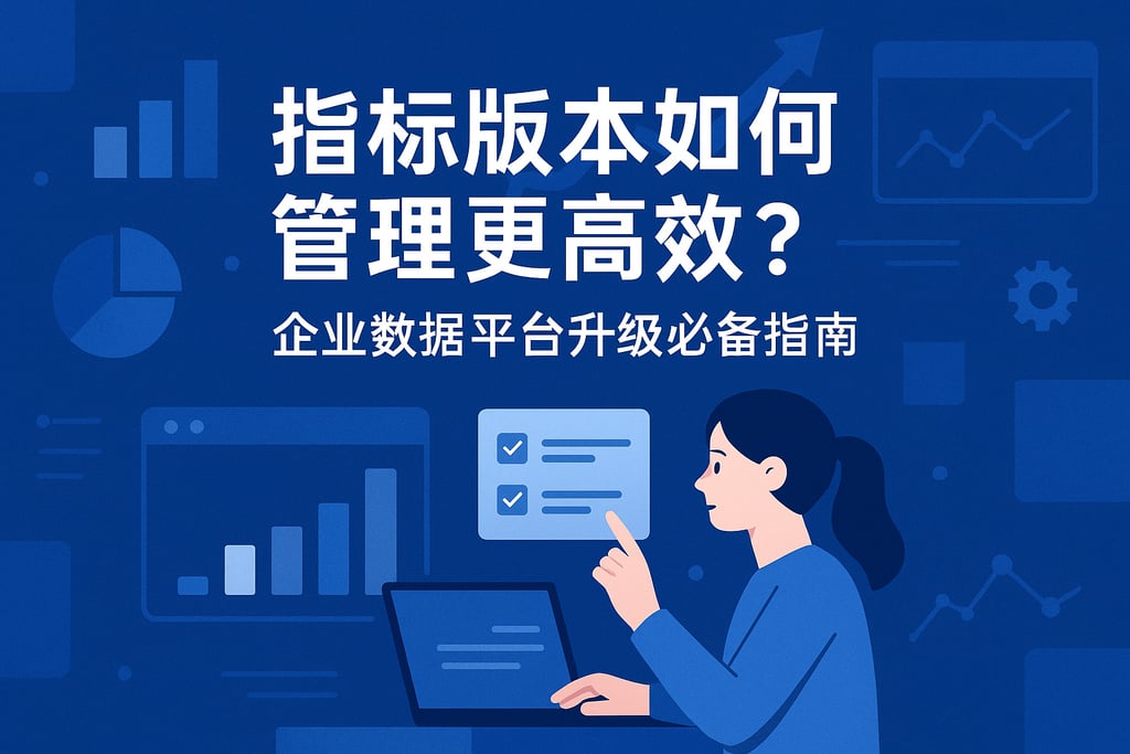 指标版本如何管理更高效？企业数据平台升级必备指南