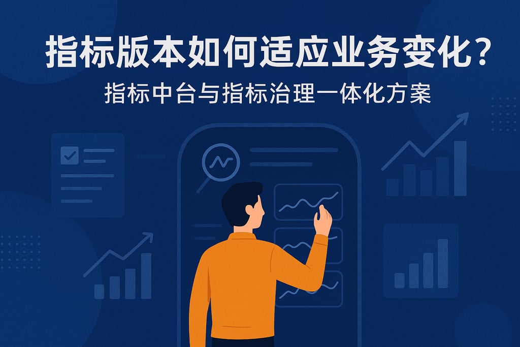 指标版本如何适应业务变化？指标中台与指标治理一体化方案