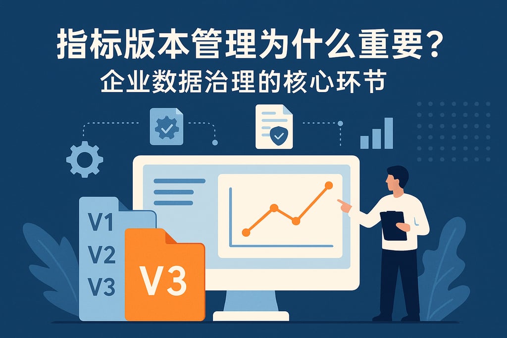 指标版本管理为什么重要？企业数据治理的核心环节