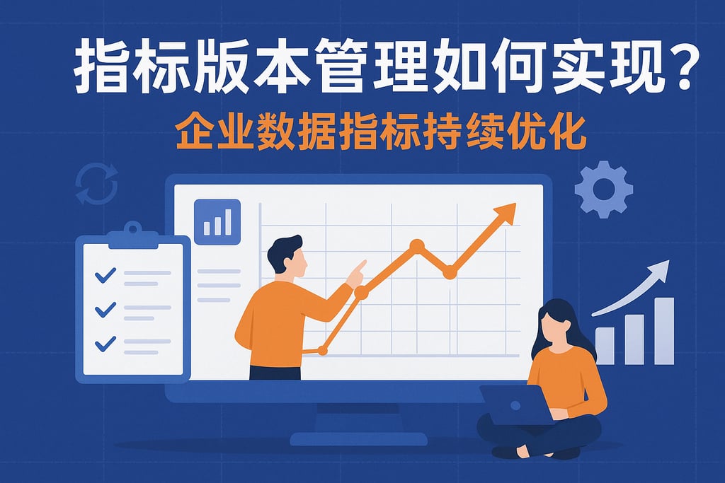 指标版本管理如何实现？企业数据指标持续优化