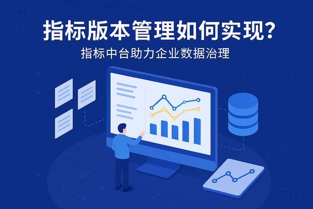 指标版本管理如何实现？指标中台助力企业数据治理