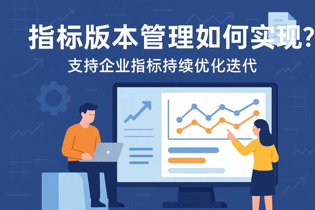 指标版本管理如何实现？支持企业指标持续优化迭代