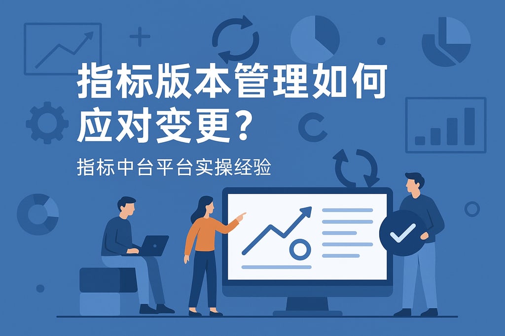 指标版本管理如何应对变更？指标中台平台实操经验