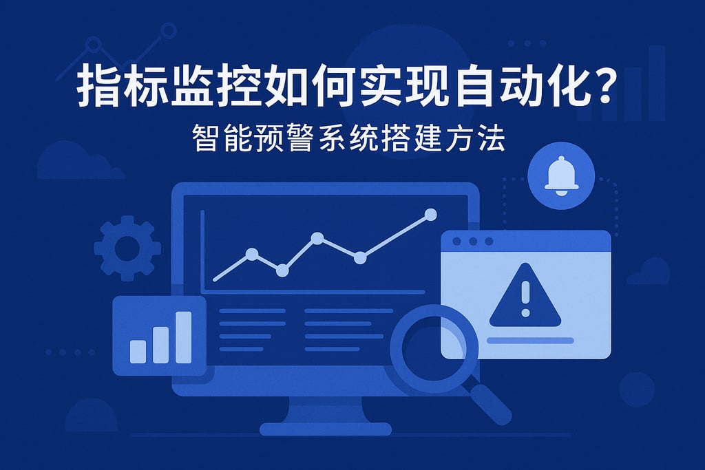 指标监控如何实现自动化？智能预警系统搭建方法