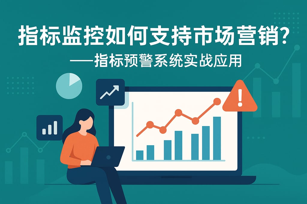 指标监控如何支持市场营销？指标预警系统实战应用