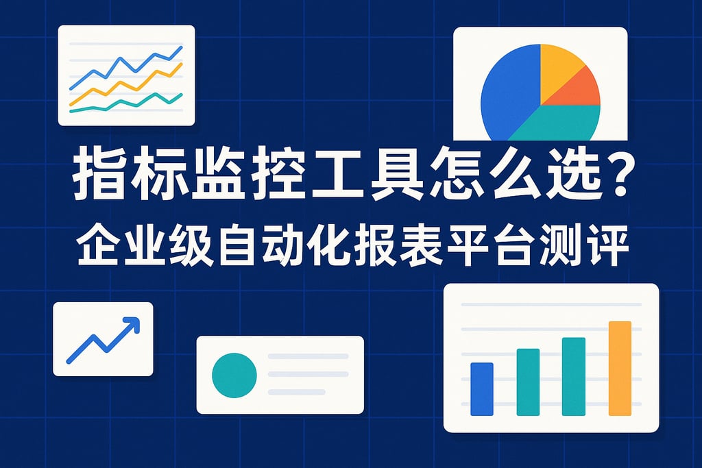 指标监控工具怎么选？企业级自动化报表平台测评