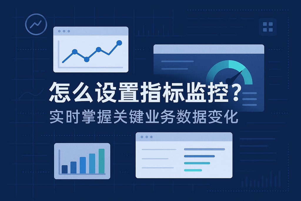 指标监控怎么设置？实时掌握关键业务数据变化