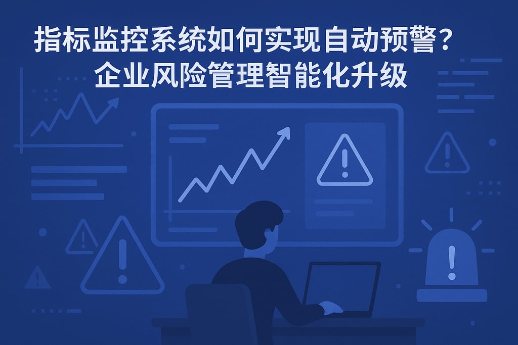 指标监控系统如何实现自动预警？企业风险管理智能化升级