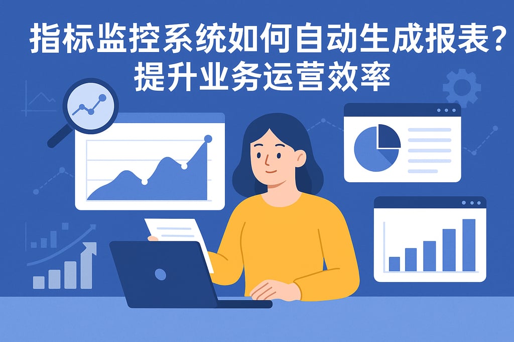 指标监控系统如何自动生成报表？提升业务运营效率