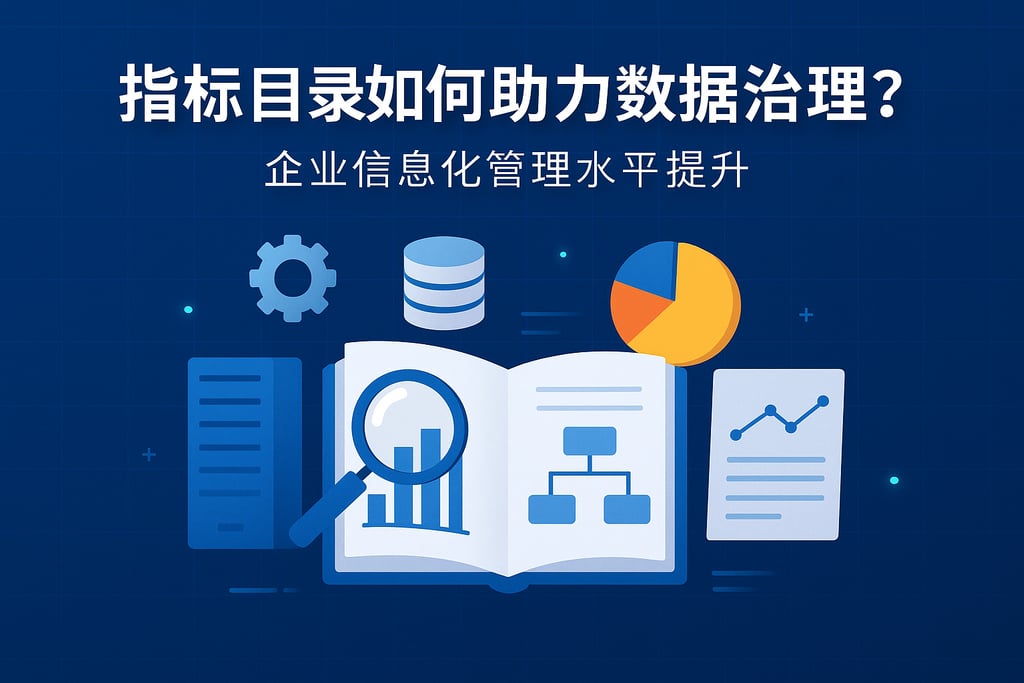 指标目录如何助力数据治理？企业信息化管理水平提升