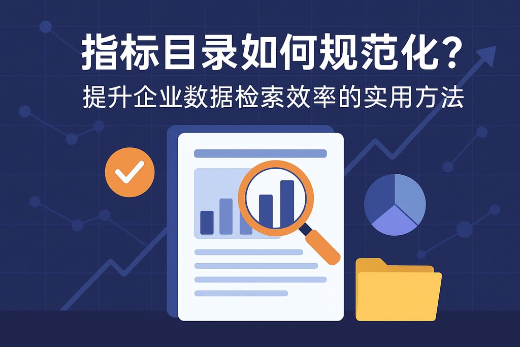 指标目录如何规范化？提升企业数据检索效率的实用方法