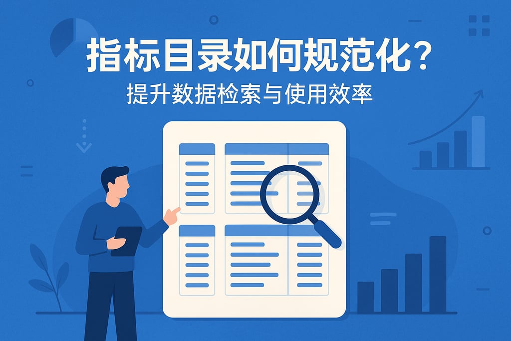 指标目录如何规范化？提升数据检索与使用效率