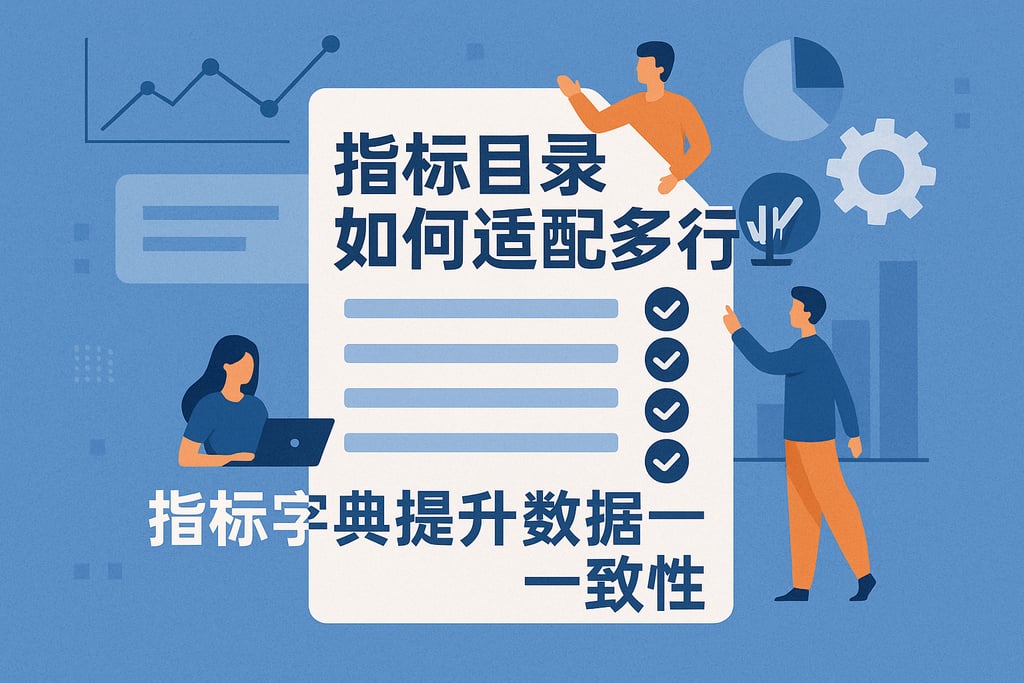 指标目录如何适配多行业？指标字典提升数据一致性