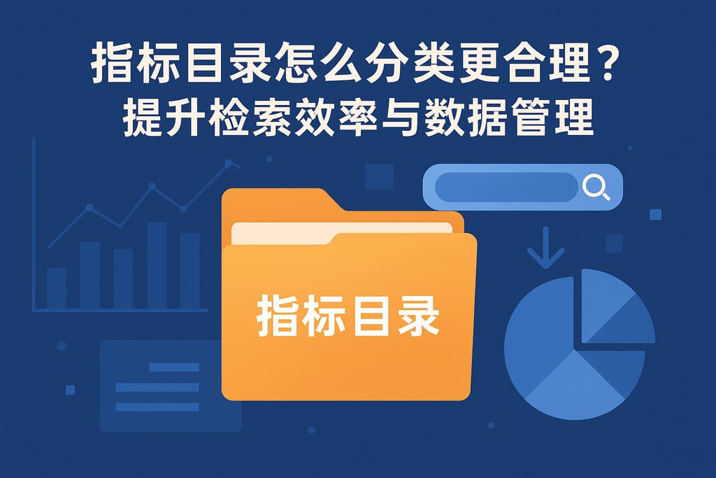 指标目录怎么分类更合理？提升检索效率与数据管理