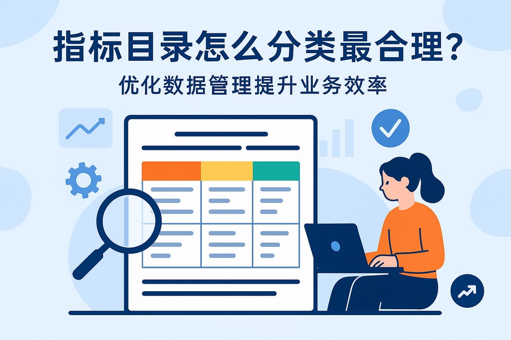 指标目录怎么分类最合理？优化数据管理提升业务效率