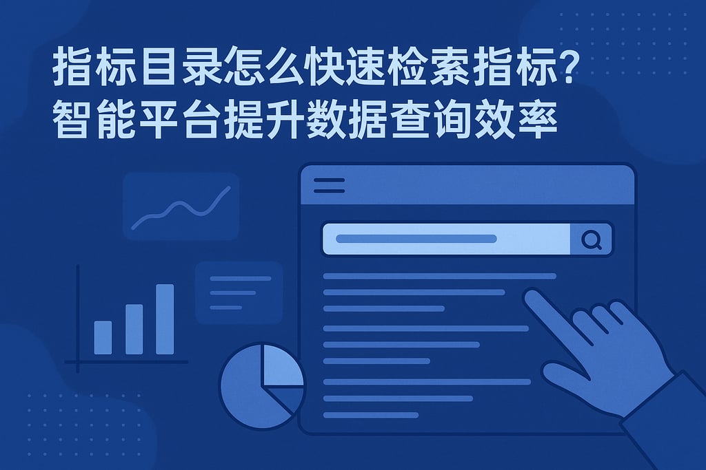 指标目录怎么快速检索指标？智能平台提升数据查询效率