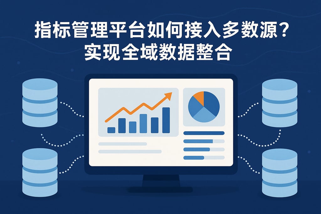 指标管理平台如何接入多数据源？实现全域数据整合