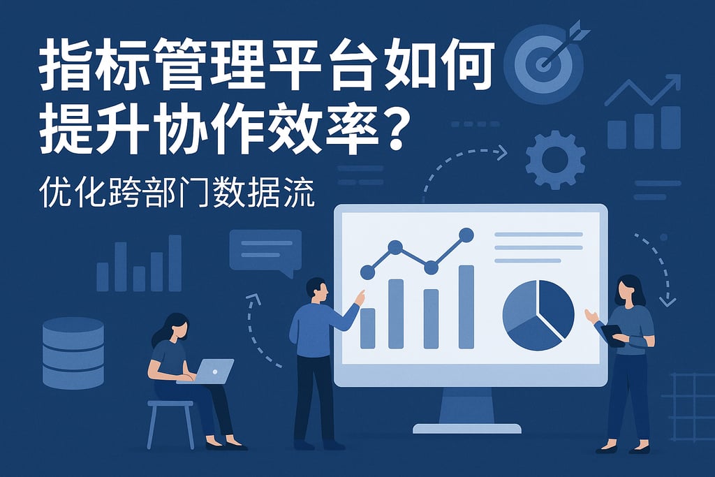 指标管理平台如何提升协作效率？优化跨部门数据流