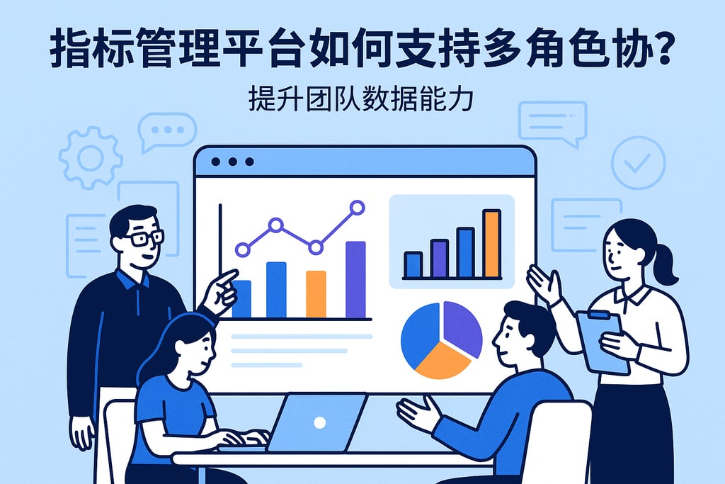指标管理平台如何支持多角色协作？提升团队数据能力