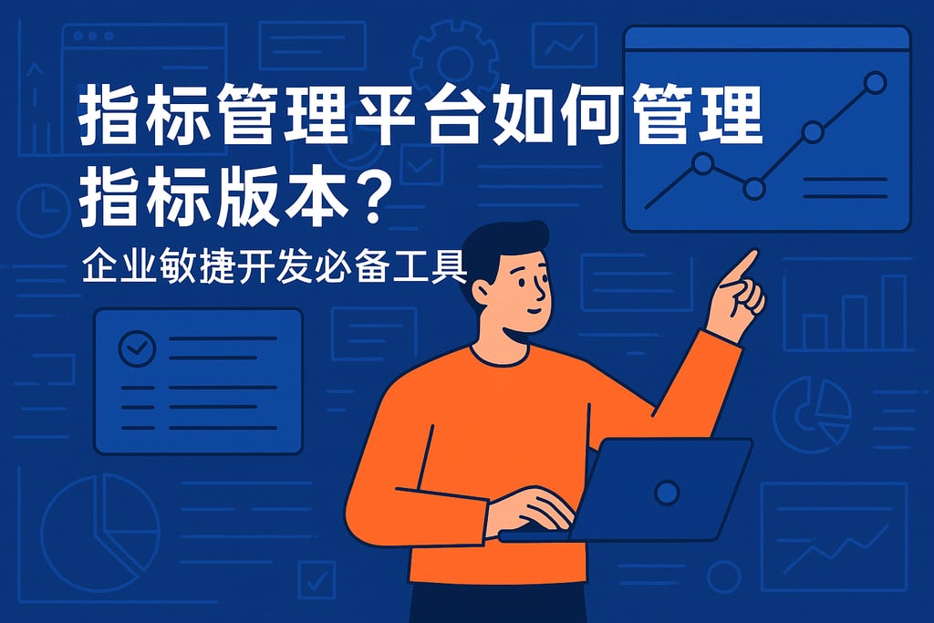指标管理平台如何管理指标版本？企业敏捷开发必备工具