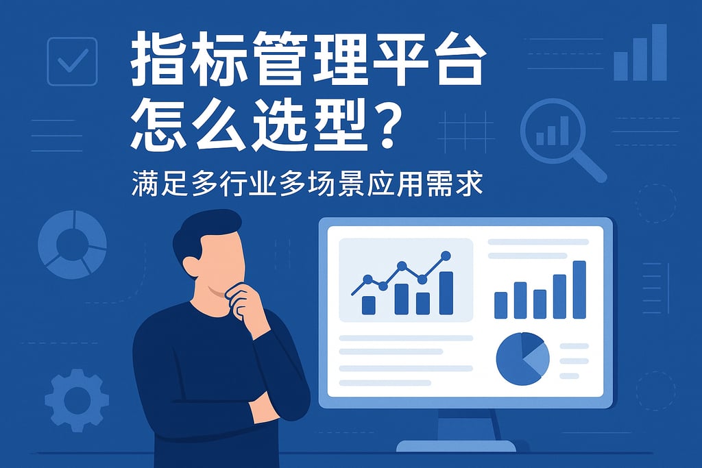 指标管理平台怎么选型？满足多行业多场景应用需求