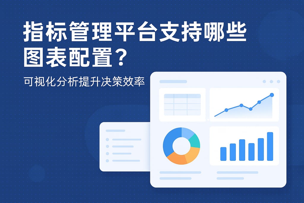 指标管理平台支持哪些图表配置？可视化分析提升决策效率