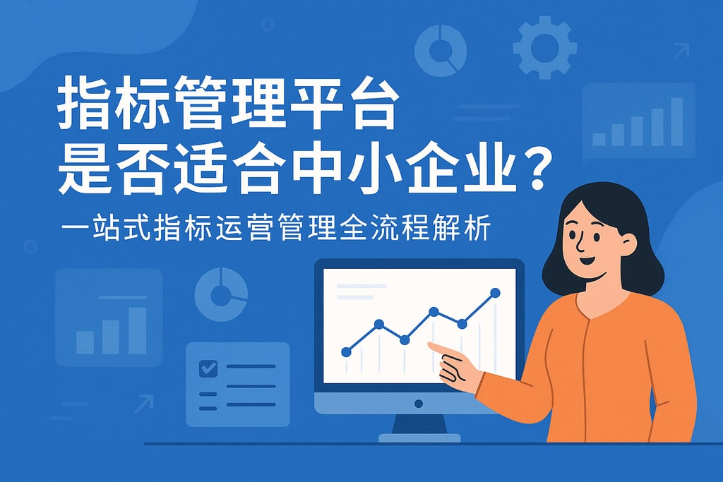 指标管理平台是否适合中小企业？一站式指标运营管理全流程解析