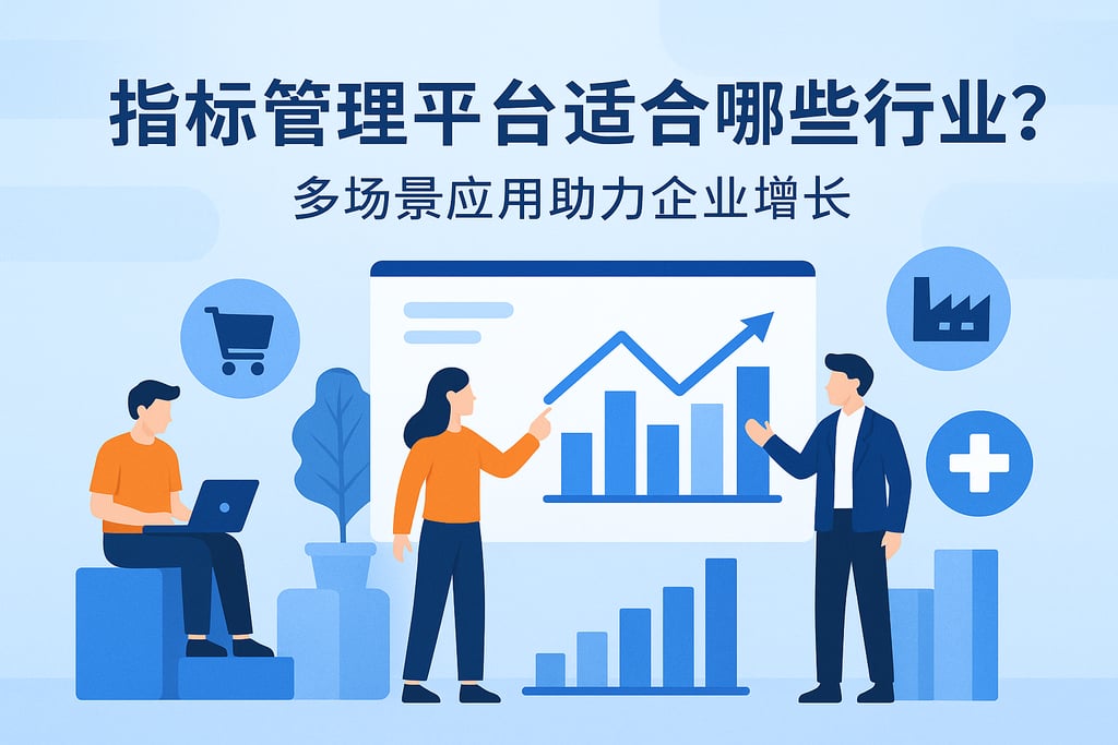 指标管理平台适合哪些行业？多场景应用助力企业增长