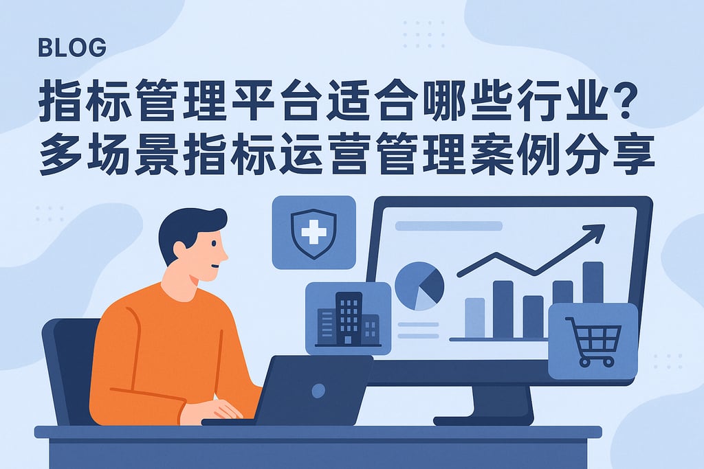 指标管理平台适合哪些行业？多场景指标运营管理案例分享