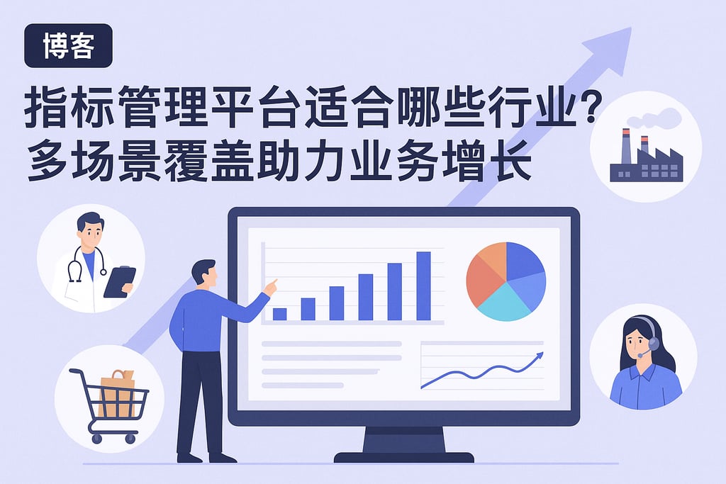 指标管理平台适合哪些行业？多场景覆盖助力业务增长