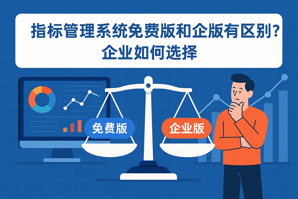 指标管理系统免费版和企业版有何区别？企业如何选择