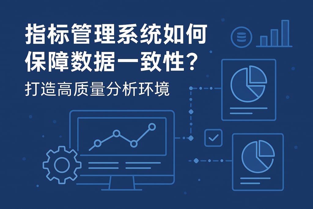 指标管理系统如何保障数据一致性？打造高质量分析环境
