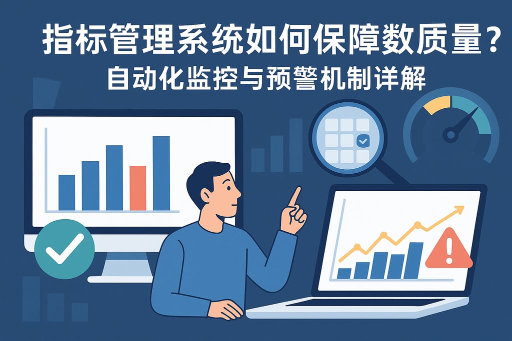 指标管理系统如何保障数据质量？自动化监控与预警机制详解