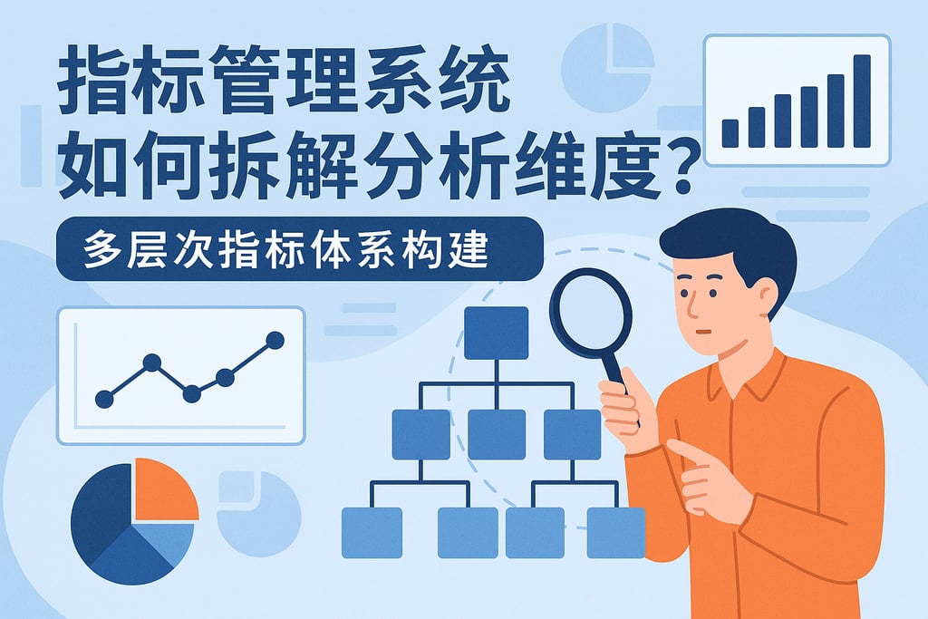 指标管理系统如何拆解分析维度？多层次指标体系构建