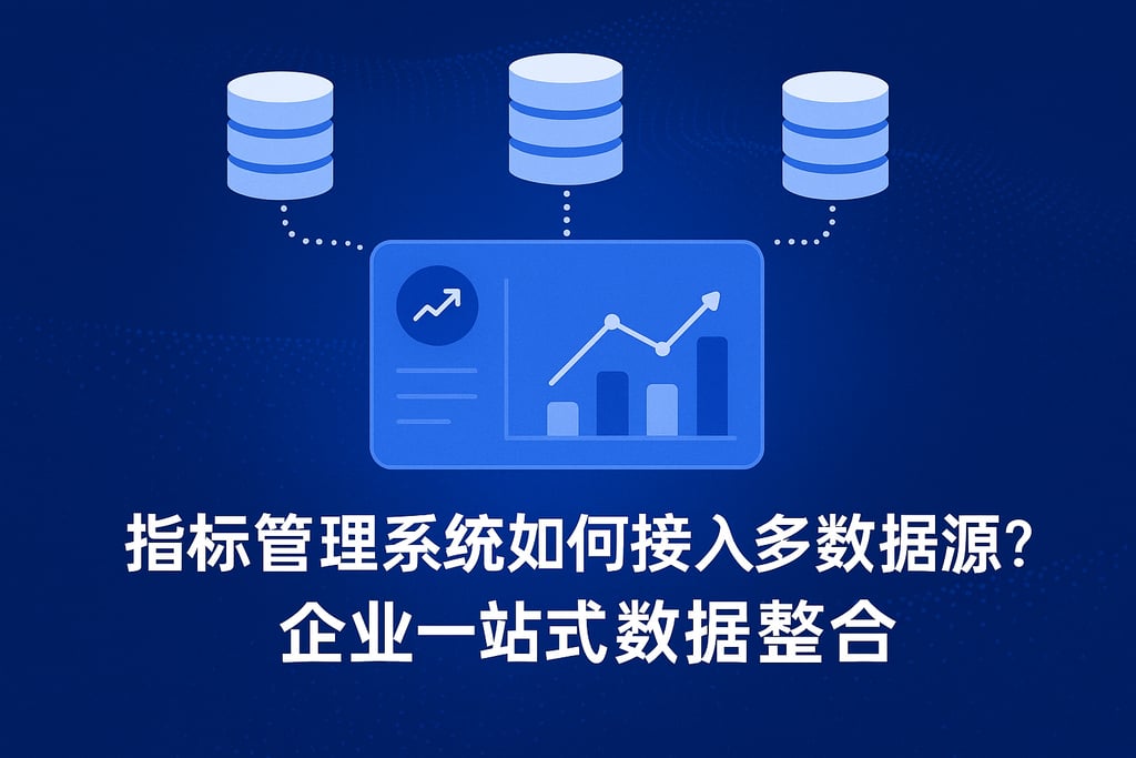 指标管理系统如何接入多数据源？企业一站式数据整合
