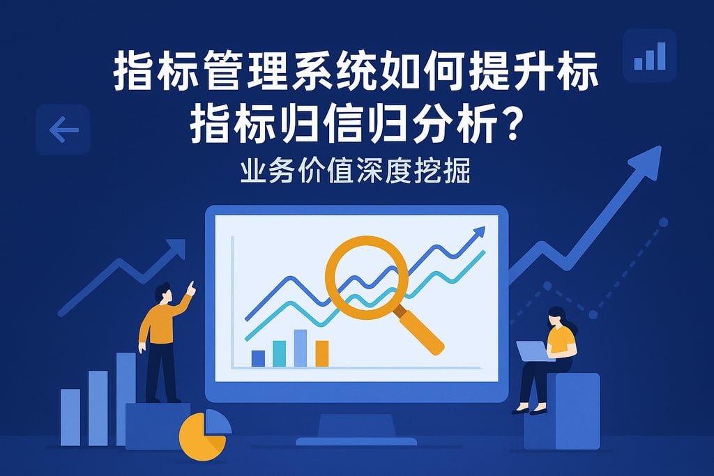 指标管理系统如何提升指标归因分析？业务价值深度挖掘