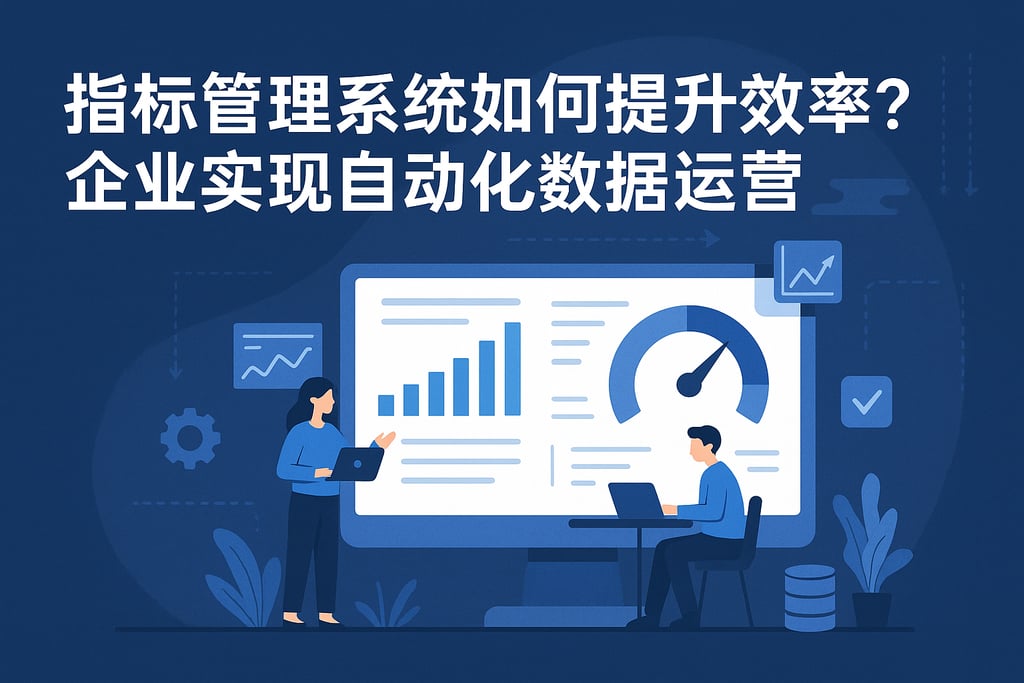 指标管理系统如何提升效率？企业实现自动化数据运营