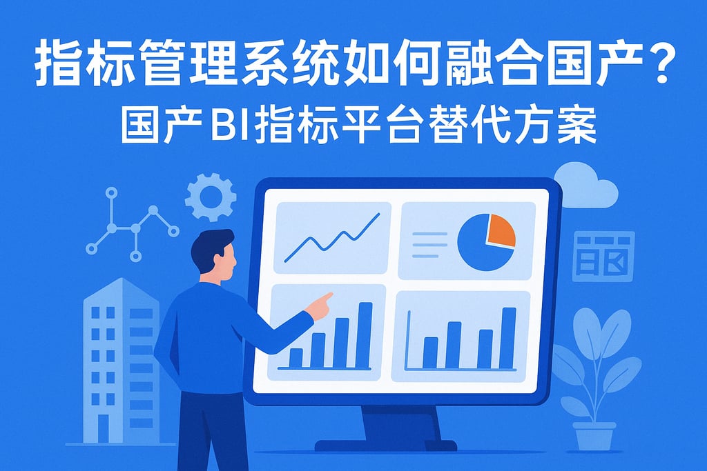 指标管理系统如何融合国产化？国产BI指标平台替代方案