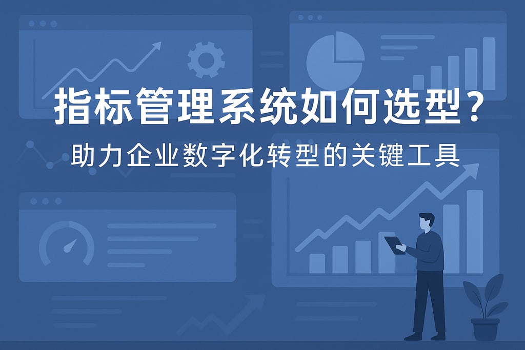 指标管理系统如何选型？助力企业数字化转型的关键工具
