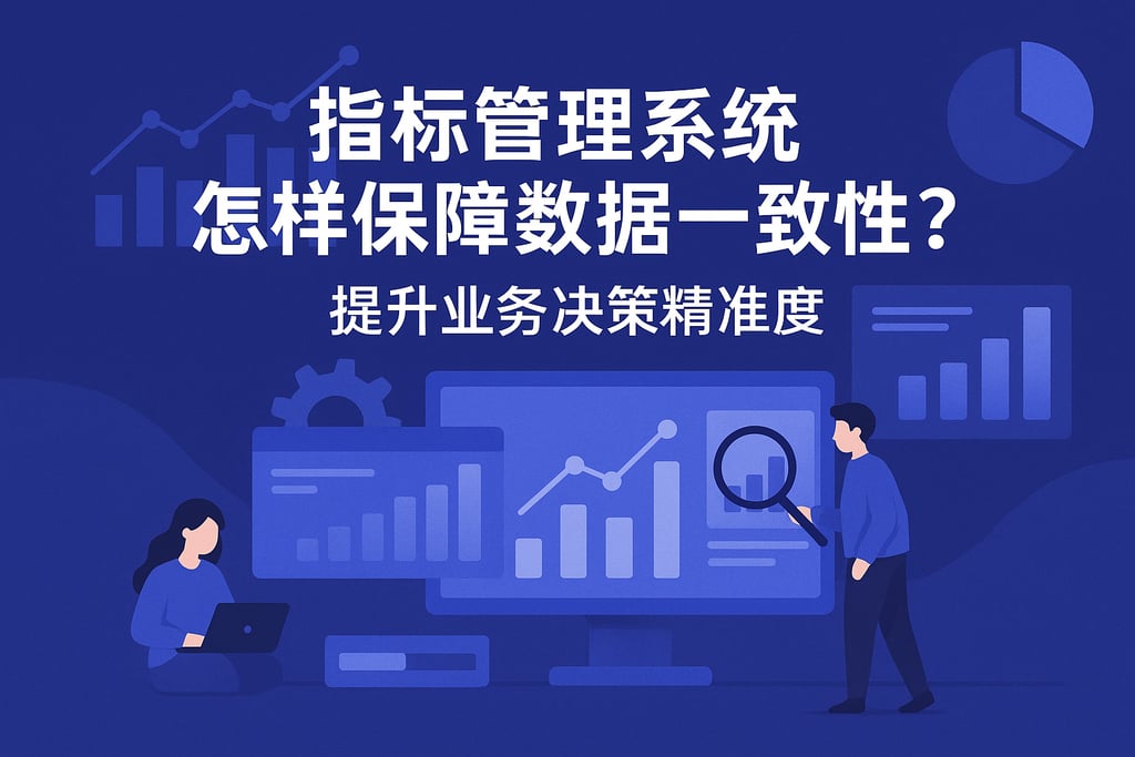 指标管理系统怎样保障数据一致性？提升业务决策精准度