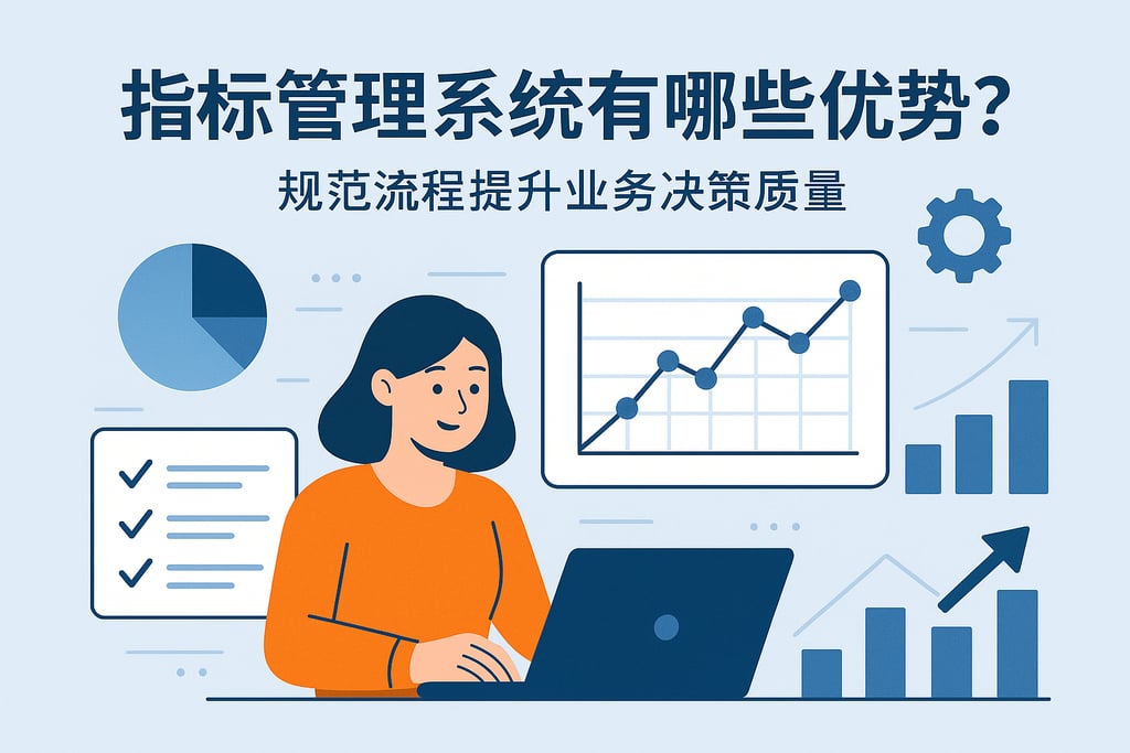指标管理系统有哪些优势？规范流程提升业务决策质量