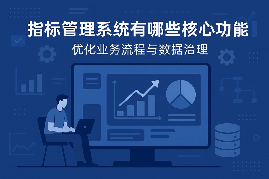 指标管理系统有哪些核心功能？优化业务流程与数据治理