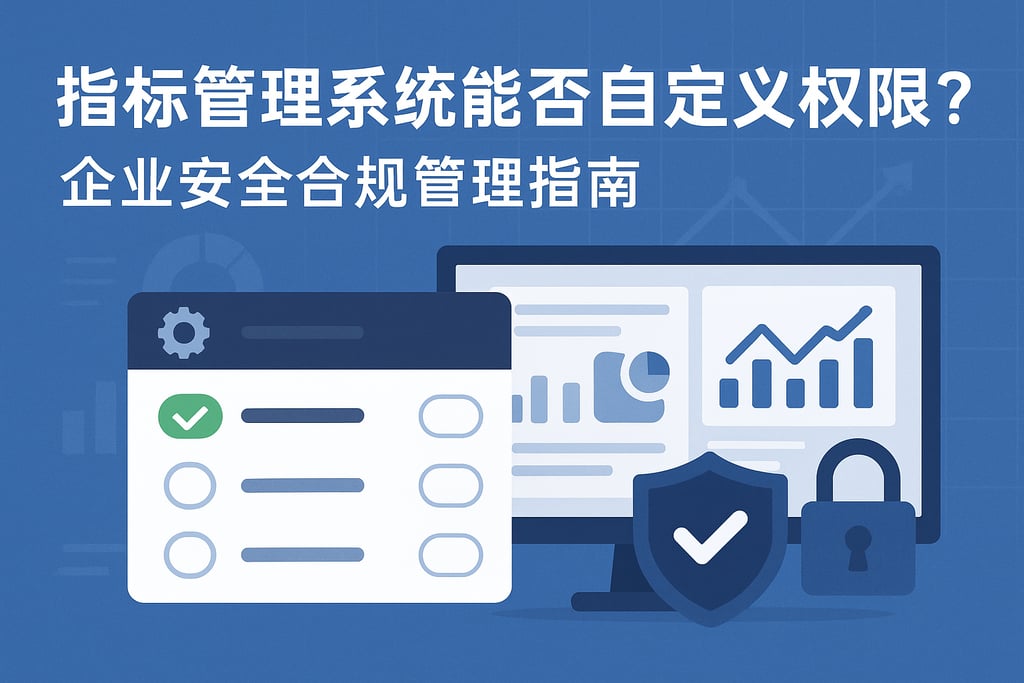 指标管理系统能否自定义权限？企业安全合规管理指南