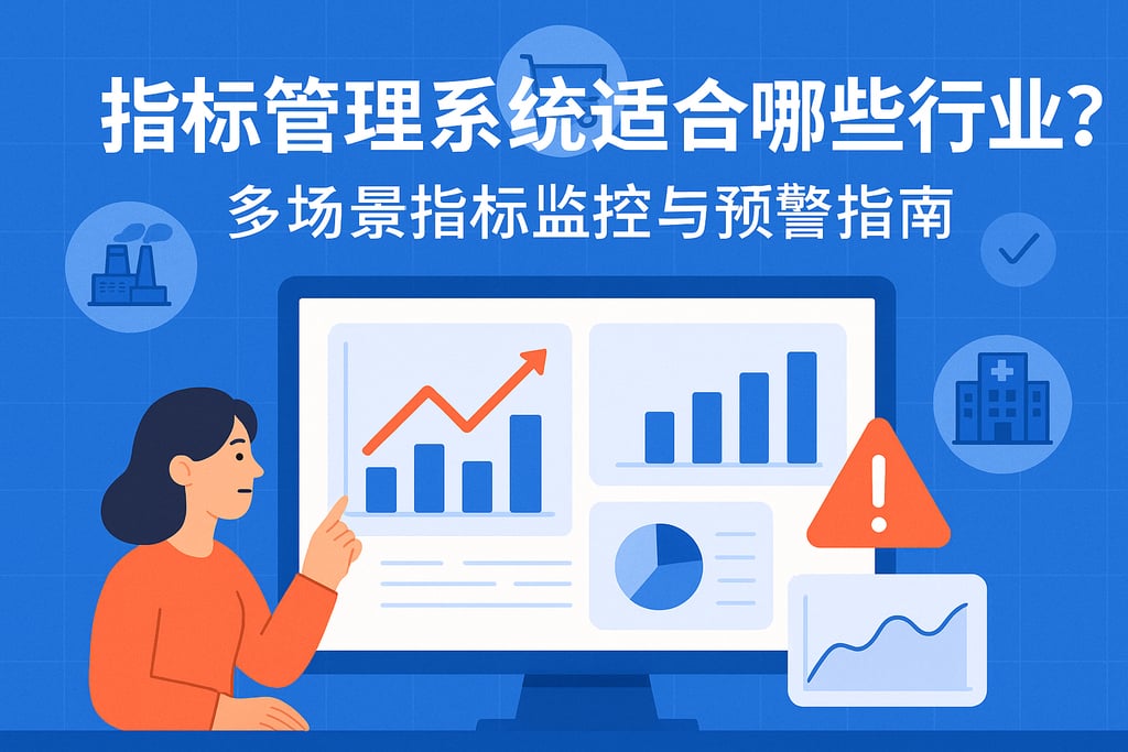 指标管理系统适合哪些行业？多场景指标监控与预警指南