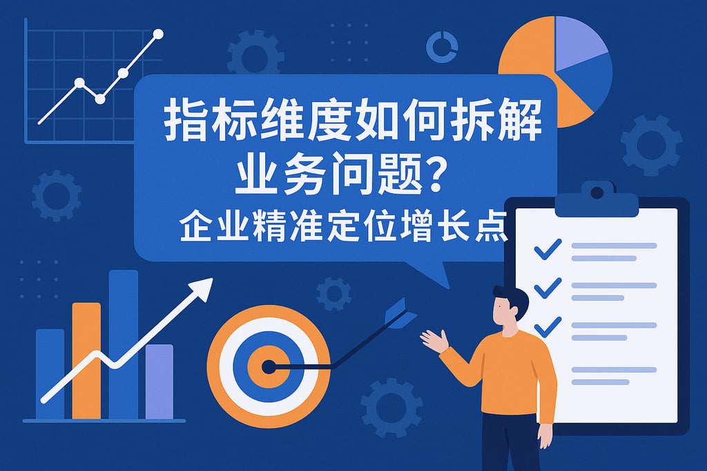 指标维度如何拆解业务问题？企业精准定位增长点
